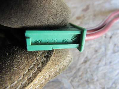 BMW 2 Pin Green Connector W/ Pigtail 75108503